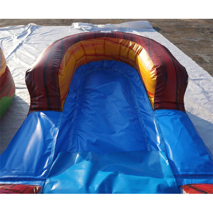 15' Dual Lane Fire Slide Wet & Dry — Beyond Tent