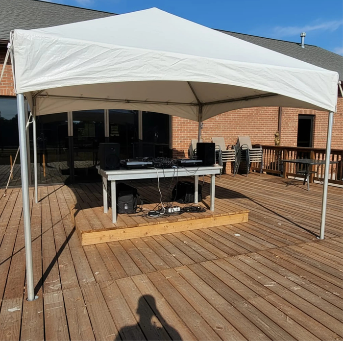 15x15 Master Series Frame Tent - Commercial White Event Canopy