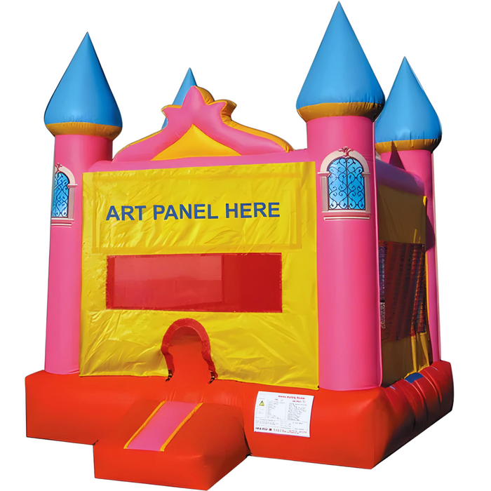 15x15 Pink Castle Bouncer