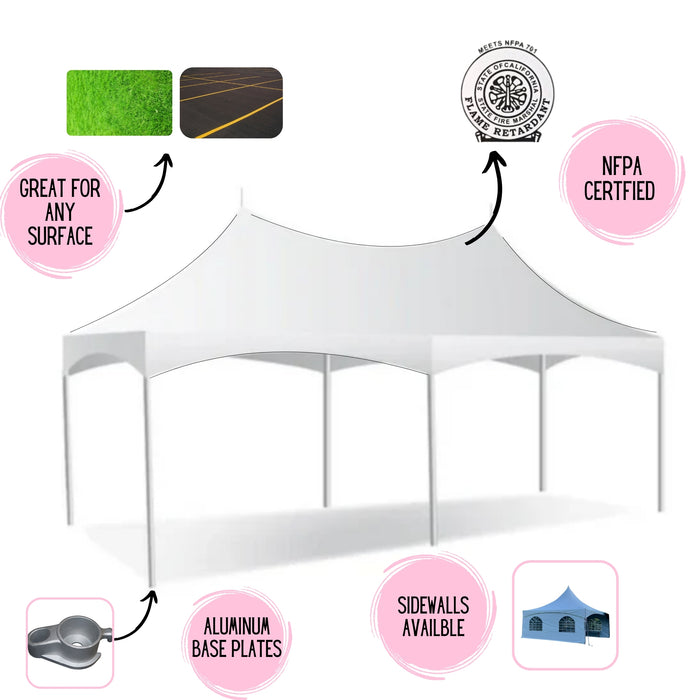 10x20 Marquee Frame Tent