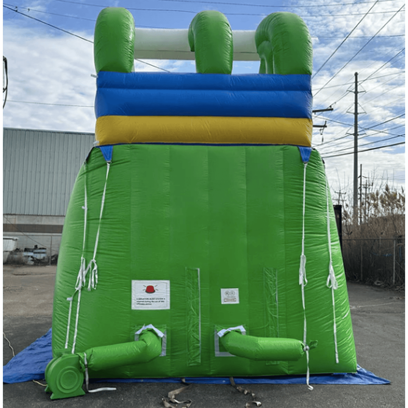 16'Lightweight Green Slide (Detachable Pool) — Beyond Tent