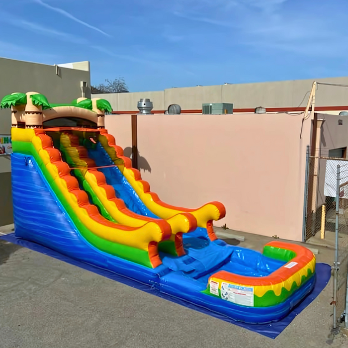 16' Sunset Tropical Wet & Dry Slide