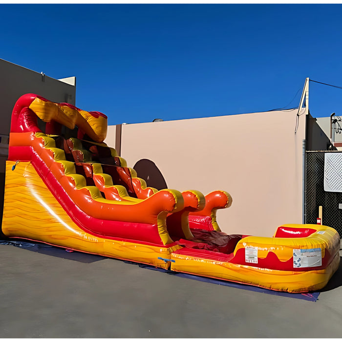 15' Volcano Wet/Dry Slide