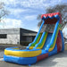 18'Lightweight Rainbow Slide Detachable Pool