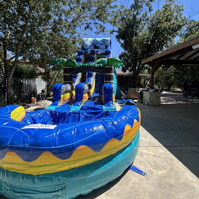 18' Jamaica Wet/Dry Water Slide