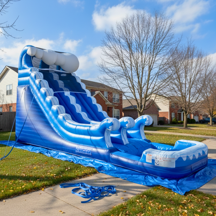 18' Ocean Wet & Dry Slide
