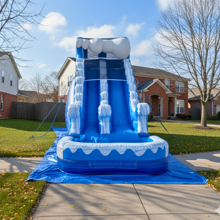 18' Ocean Wet & Dry Slide