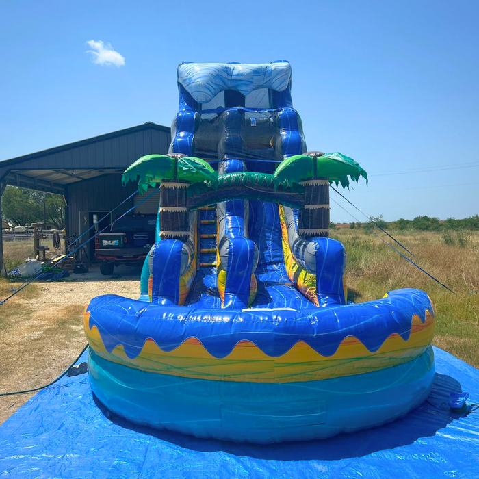 18' Jamaica Wet/Dry Water Slide
