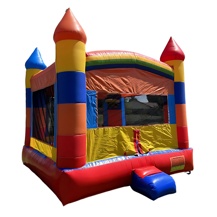 Lightweight Rainbow Bounce House