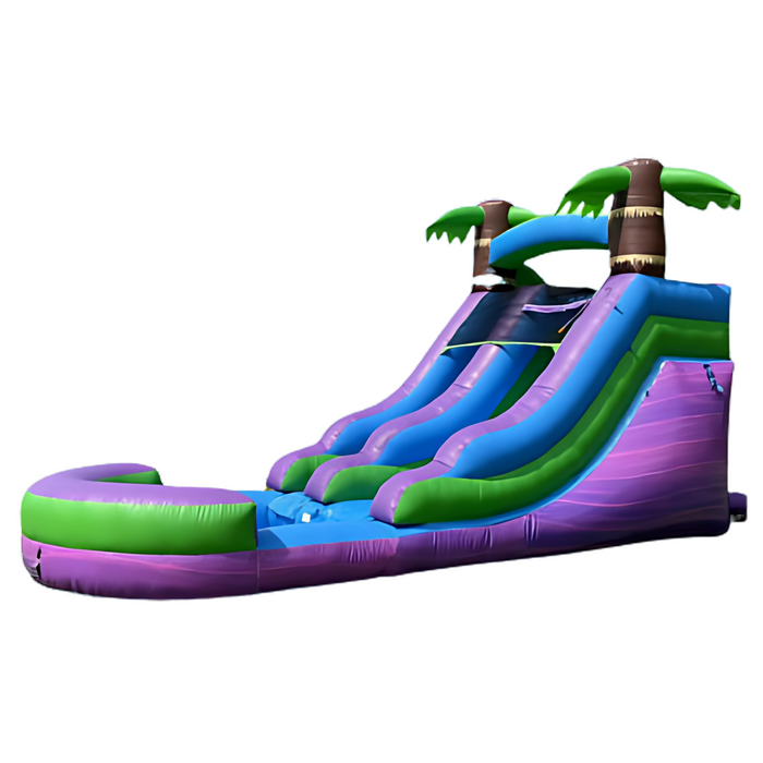 12' Lightweight Purple Marble Waterslide