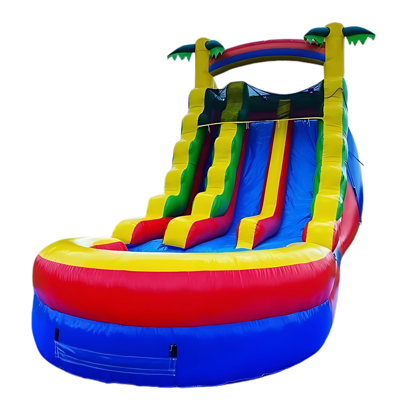 Beyond Tent 18' Rainbow Dual Lane Water Slide