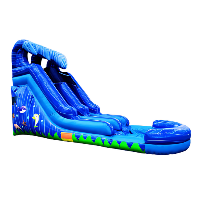 15' Ocean Wave Water Slide