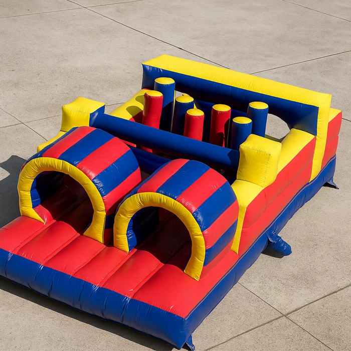 20' Commercial Inflatable Obstacle Challenge – Dual-Lane