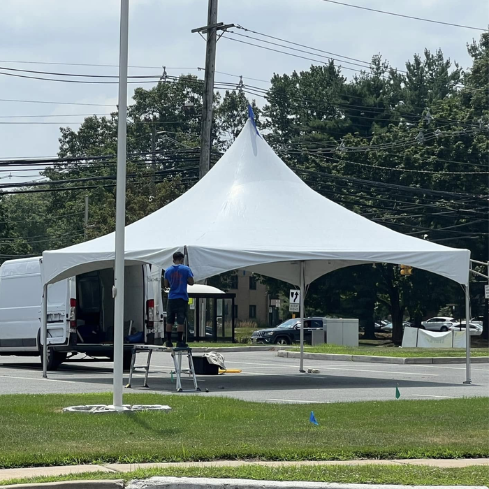 20'x20' Pinnacle Frame Tent - Commercial Heavy Duty Party & Event Canopy