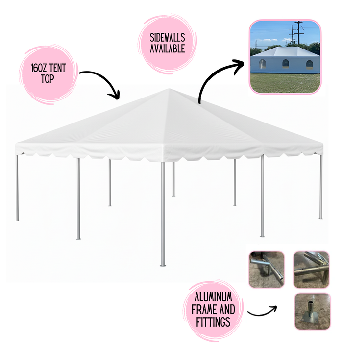 20x20 West Coast Frame Tent - Commercial Party Tent
