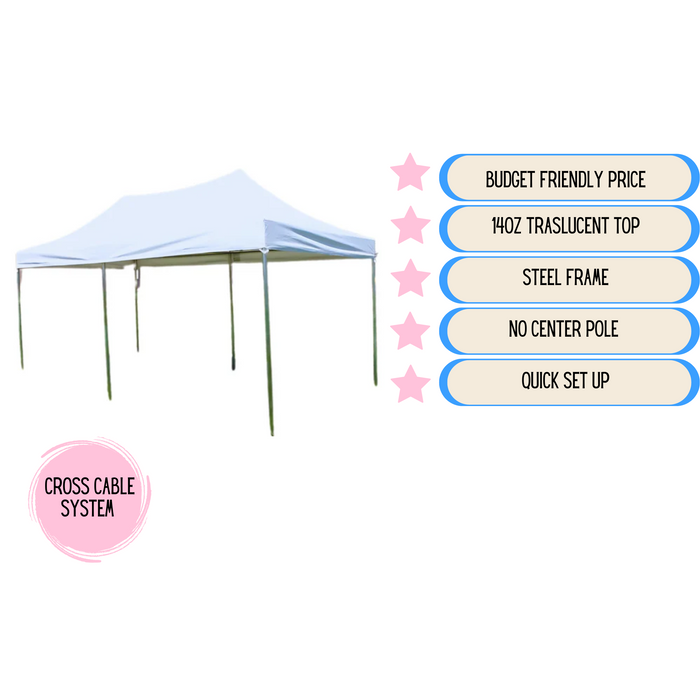 10x10 Economy Marquee Frame Tent