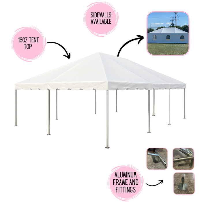 20x30 West Coast Frame Tent - Commercial Party Tent