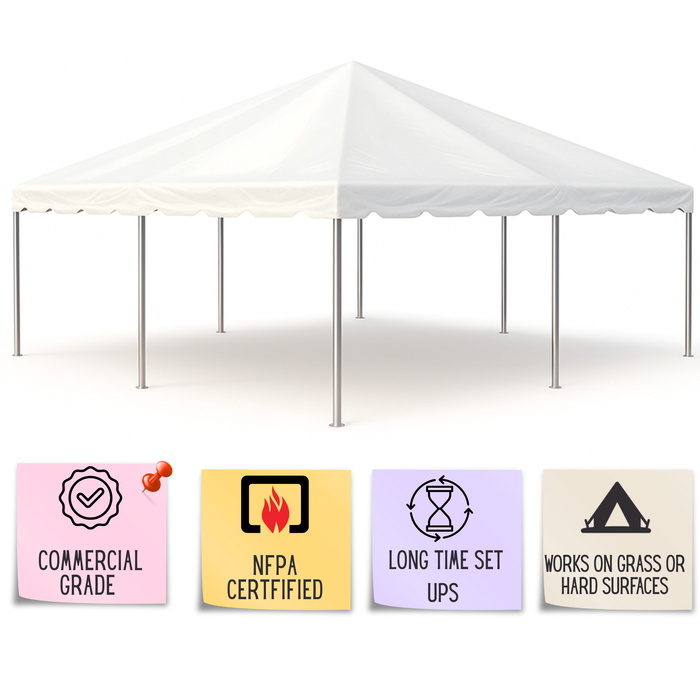 20x20 West Coast Frame Tent - Commercial Party Tent