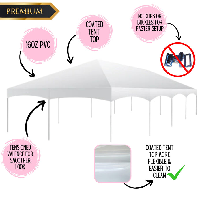 moments tent 20x40 Master Series Frame Tent