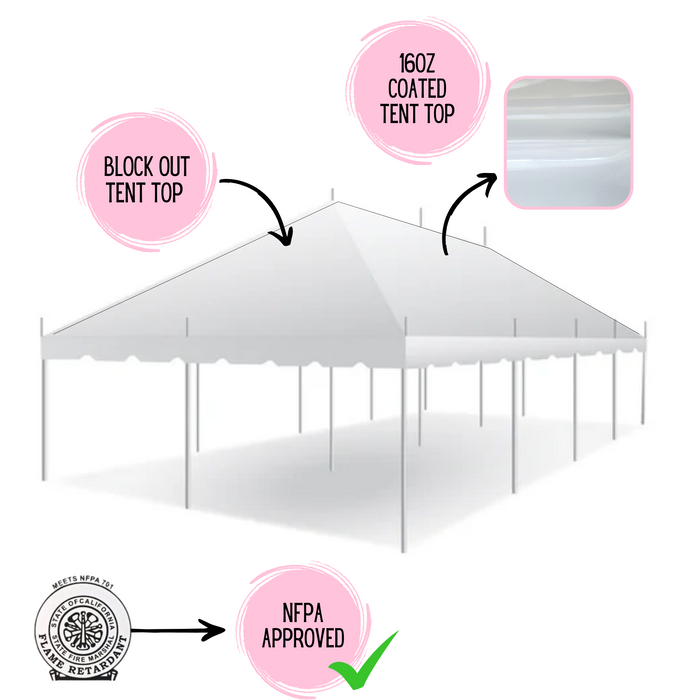 20x40 Classic Series Pole Tent