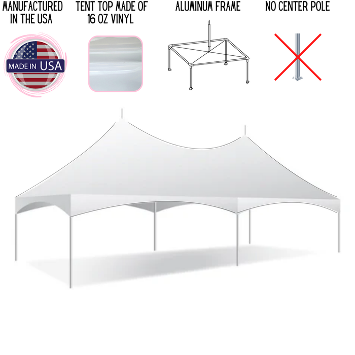 20x40 Pinnacle Frame Tent