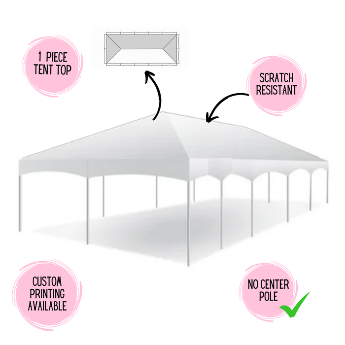 20x50 Premium Frame Tent - Commercial Grade
