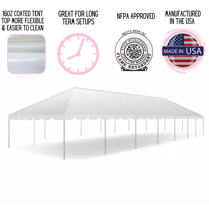 20x70 Classic Series Frame Tent - Commercial Heavy Duty Party & Event Canopy