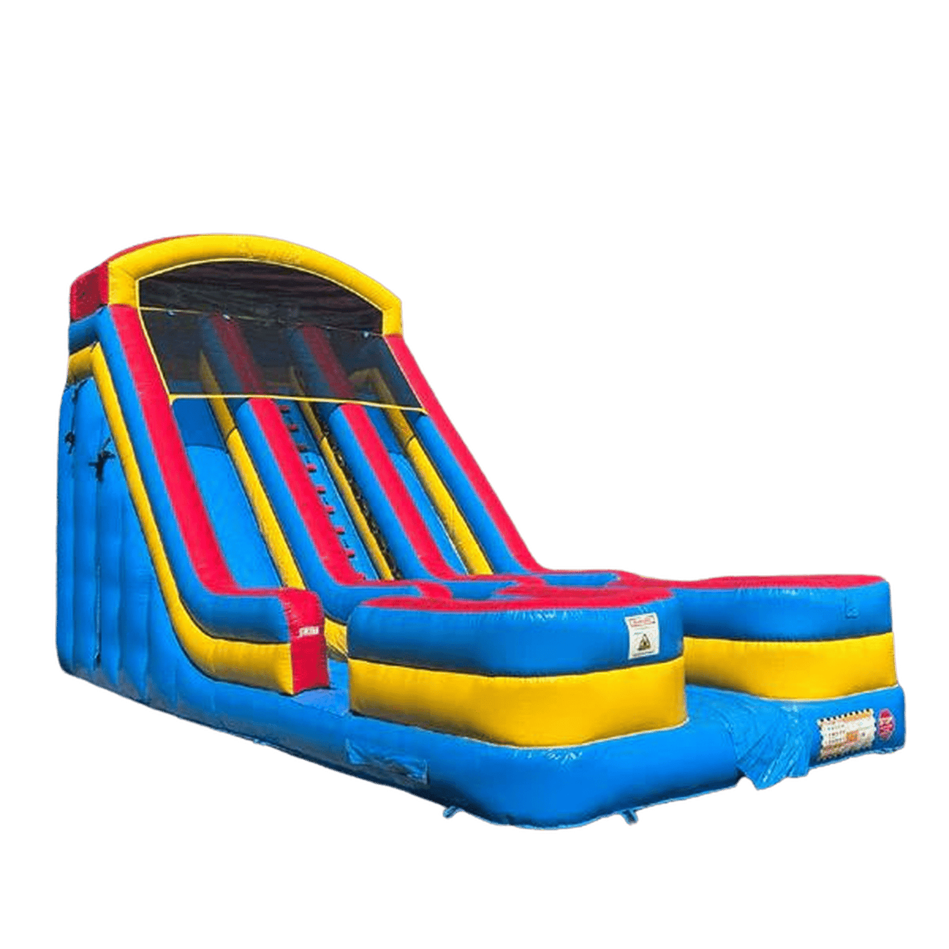 21' Dual Lane Wet/Dry Slide