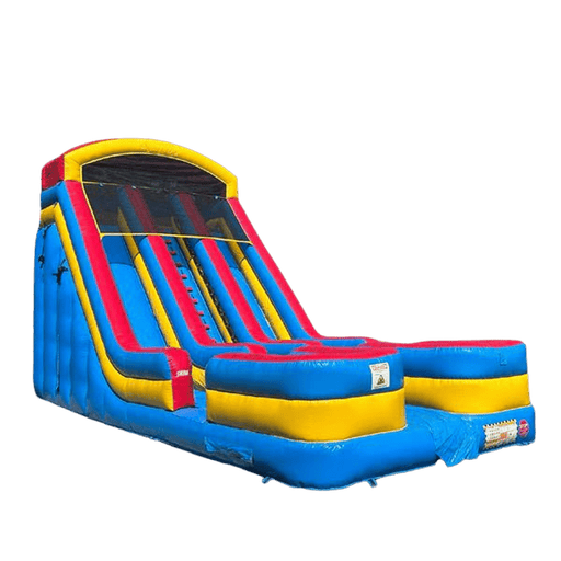 21' Dual Lane Wet/Dry Slide