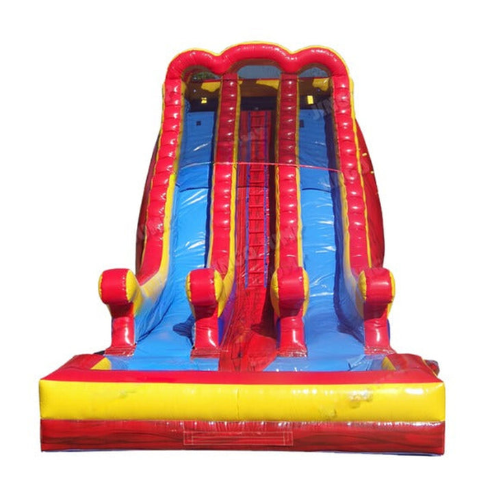 22' 2-Lane Unisex Wet & Dry Slide