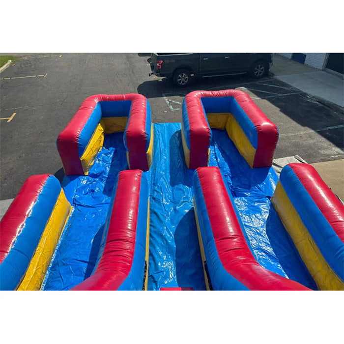 24' Dual Lane Wet/Dry Slide