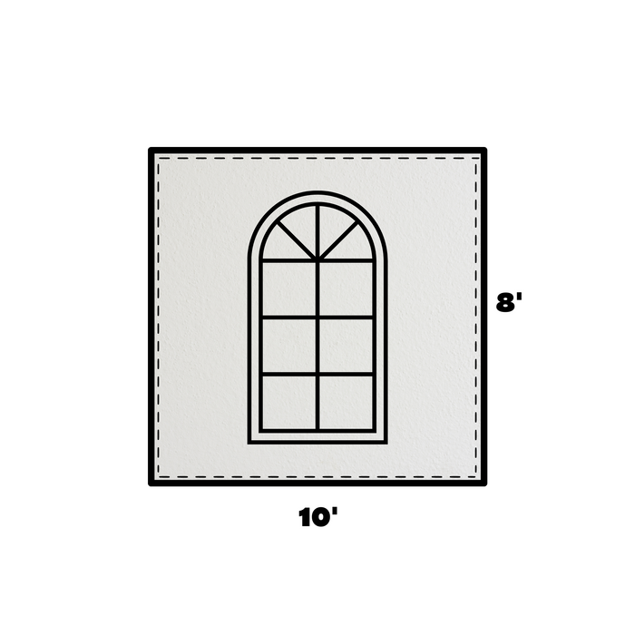 8x10 Universal Blockout Window Sidewall
