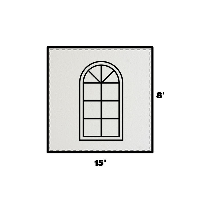 8x15 Universal Blockout Window Sidewall