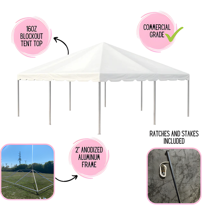 30x30 West Coast Frame Tent - Commercial Party Tent