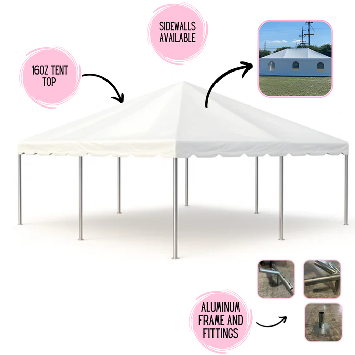 30x30 West Coast Frame Tent - Commercial Party Tent