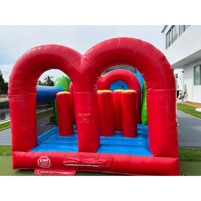 31' Lightweight Rainbow Obstacle Course