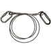 3/16 inch x 9 foot West Coast frame tent tension cable with carabiners on both ends