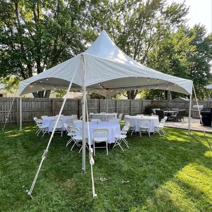 Package - (2) High Peak Frame Tents 20'x20' | Commercial Grade