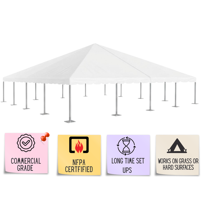 40x40 West Coast Frame Tent - Commercial Party Tent