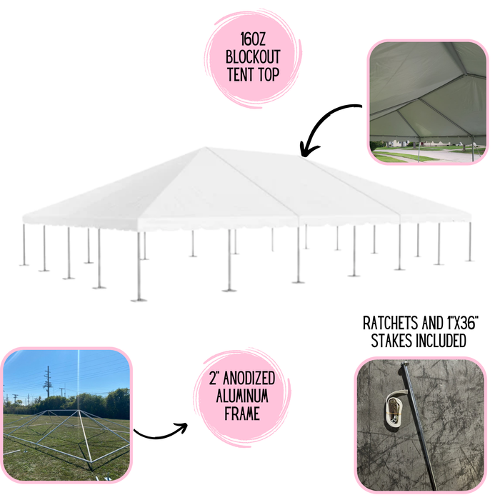 40x60 West Coast Frame Tent - Commercial Party Tent
