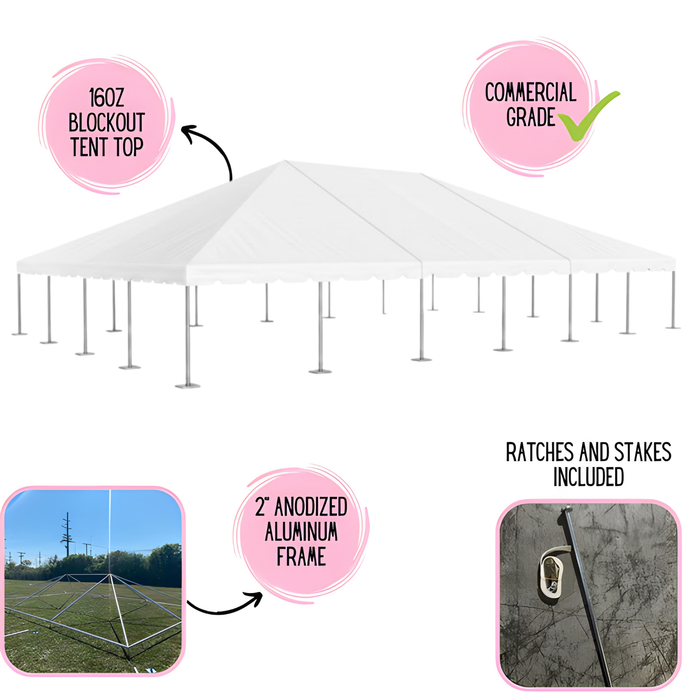 40x60 West Coast Frame Tent - Commercial Party Tent