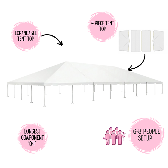 Beyond Tent 40x80 West Coast Frame Tent - Commercial Party Tent