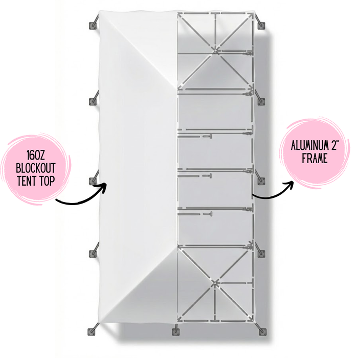 Beyond Tent 40x80 West Coast Frame Tent - Commercial Party Tent
