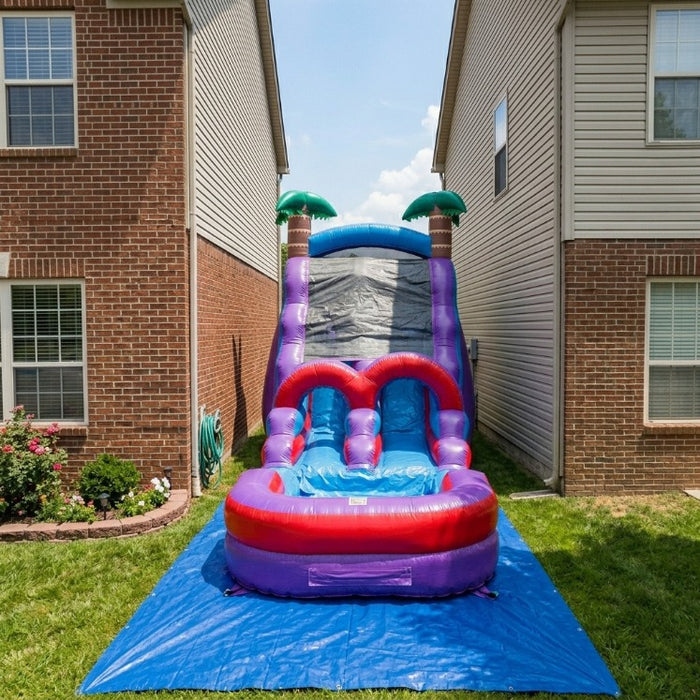 15' Lightweight Purple Reign Slide with blower