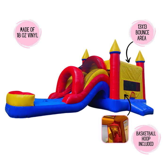 4 in 1 Wet & Dry Modular Castle Combo