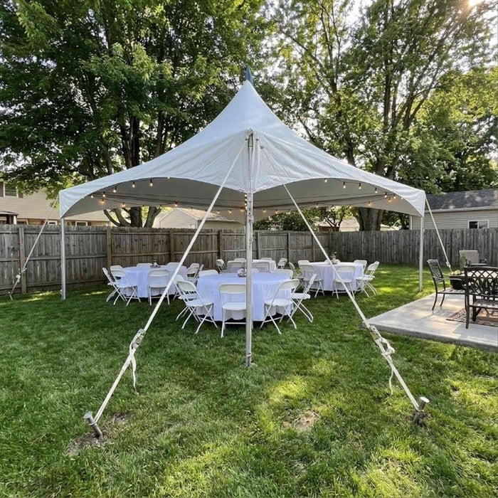 Package - (2) High Peak Frame Tents 20'x20' | Commercial Grade