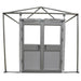 8' Aluminum Tent Double Door