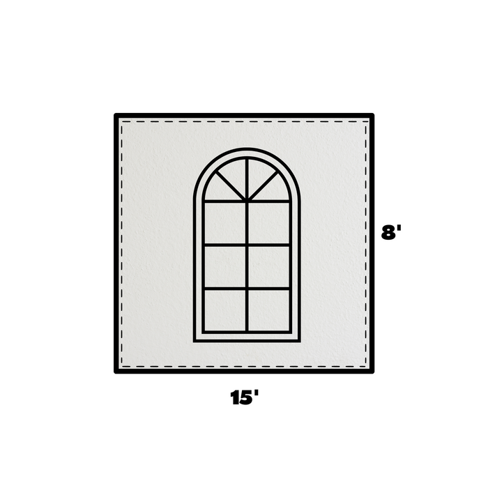 8'x15' Window Pinnacle Sidewall