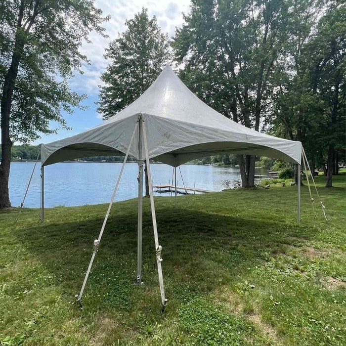 Package - (2) High Peak Frame Tents 20'x20' | Commercial Grade