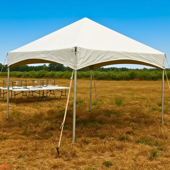 15x15 Master Series Frame Tent - Commercial White Event Canopy
